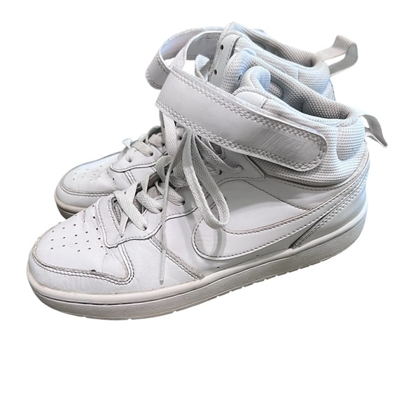 Nike Other - Nike White Court Borough Mid 2
 Basketball Shoes | Size 5Y